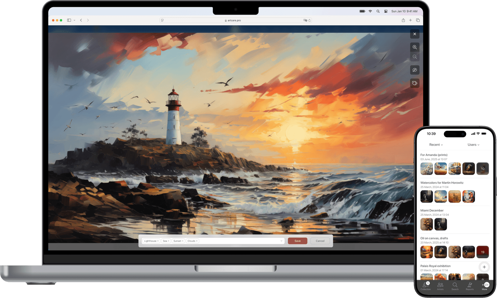 Digital catalogue raisonné