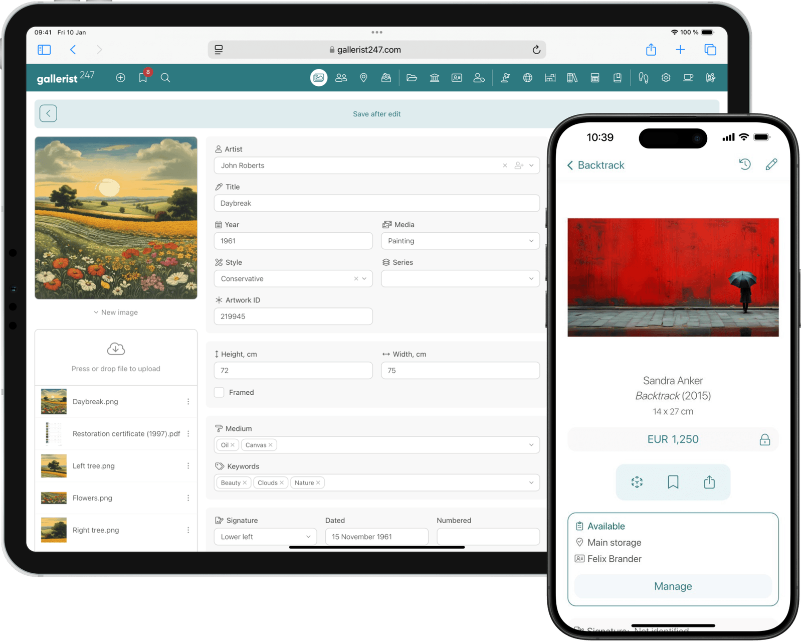 Small gallery - Big opportunities