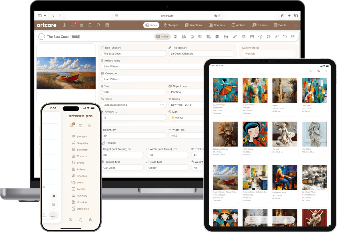 Comprehensive Catalogue Raisonné