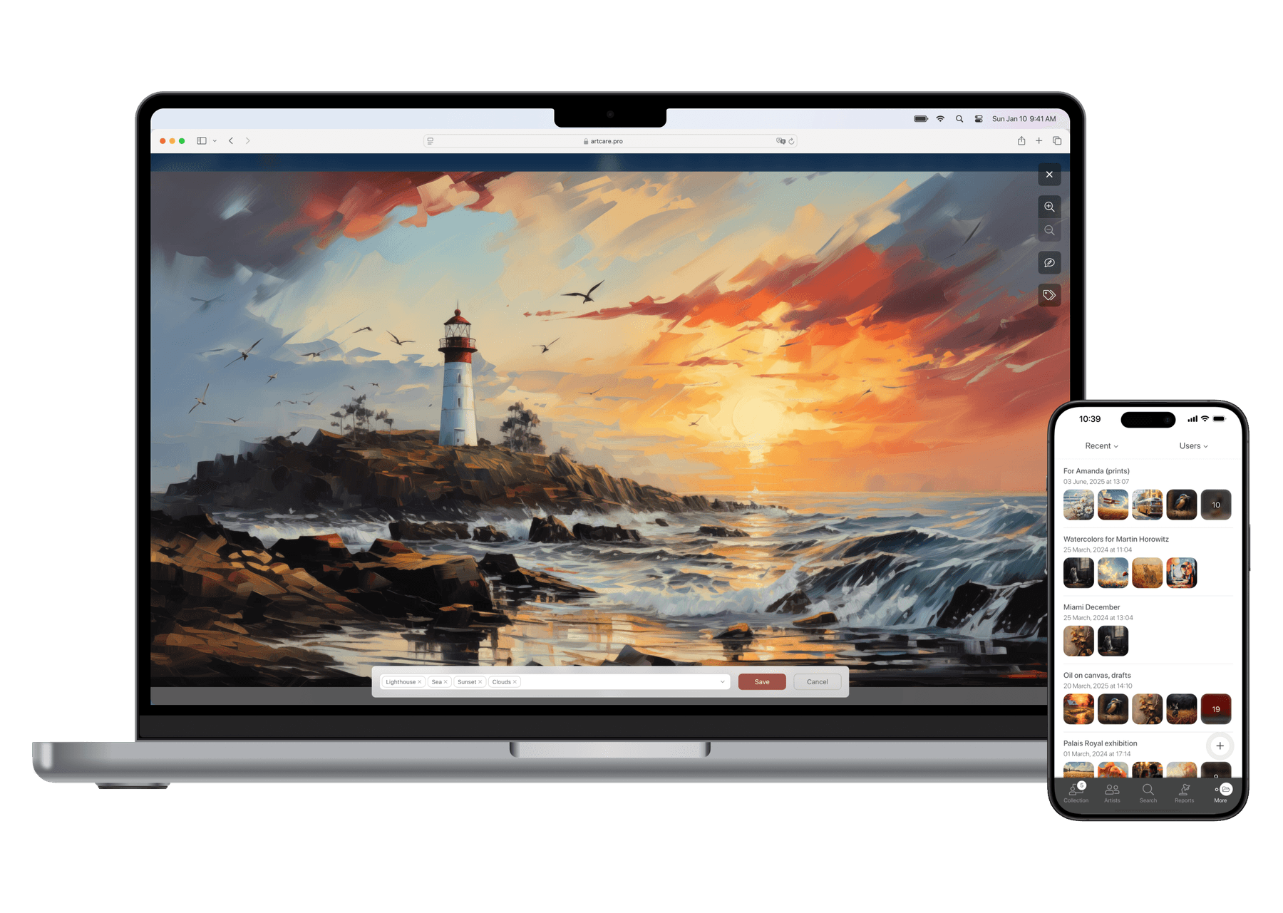 Artist's estate management