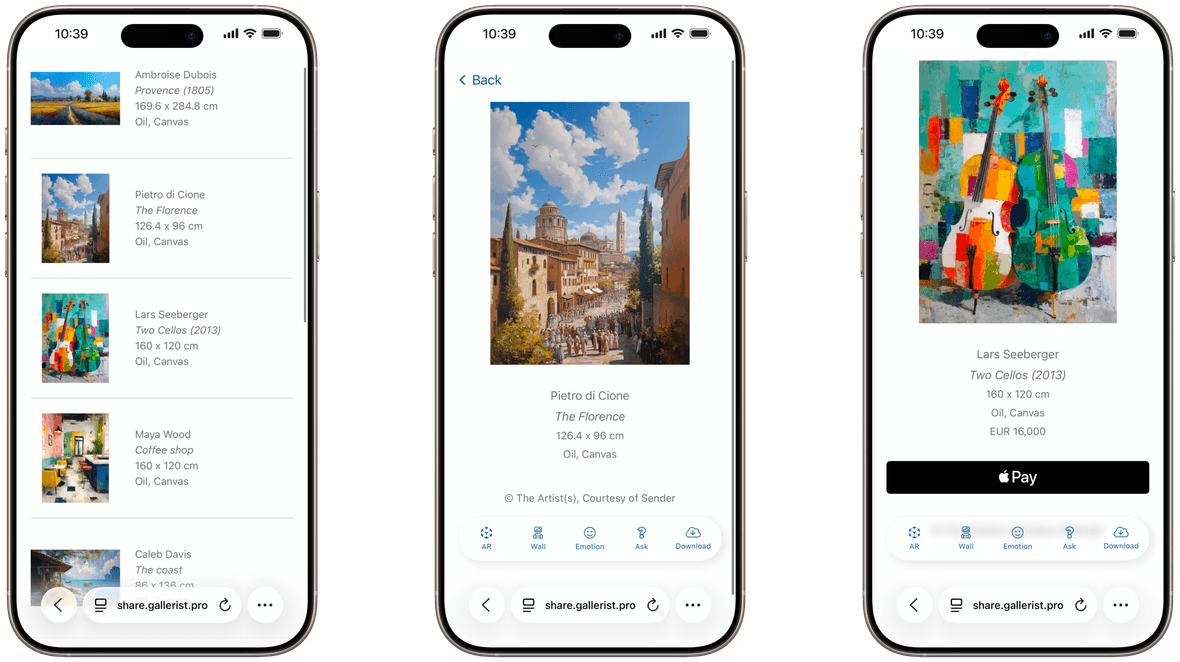 Artlinks and Payments