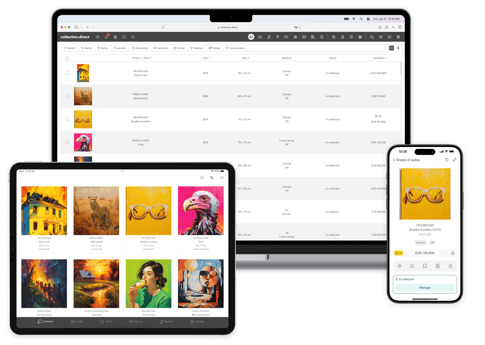 Corporate art collection