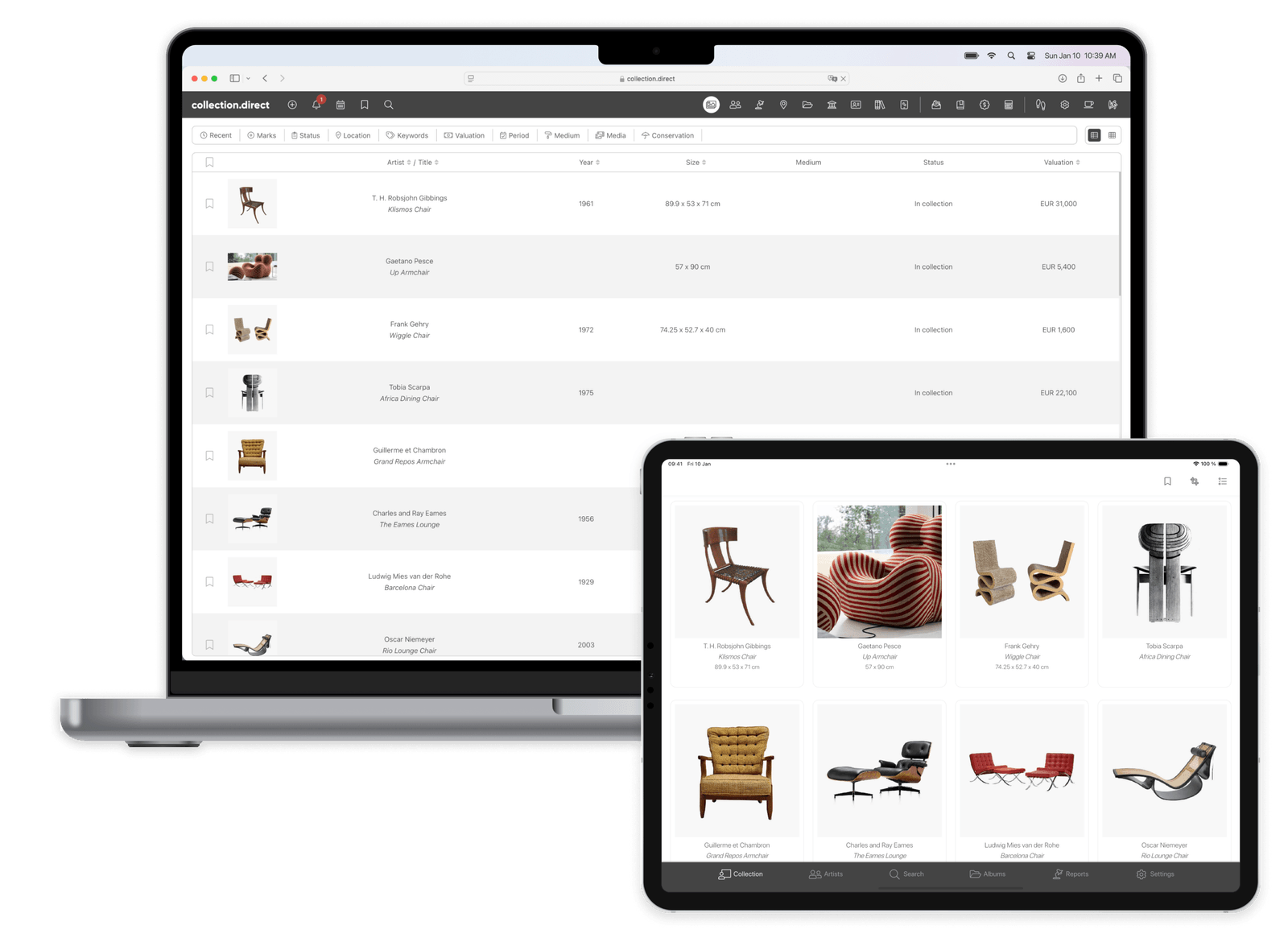 Furniture collection